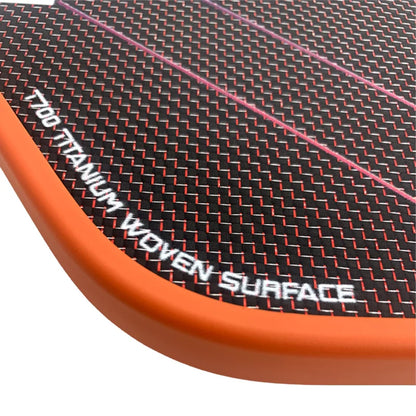 JUCIAO T-Titanium Pickleball Paddle Carbon Fiber Pickleballs For Spin And Control Foam  Injected Edges Thermoformed Pickleball